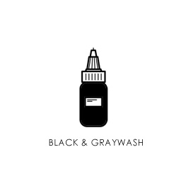 BLACK&GRAYWASH